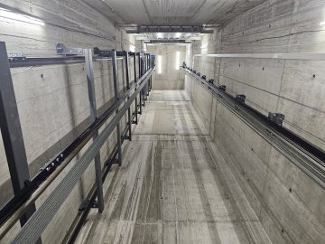 шахта на асансьор